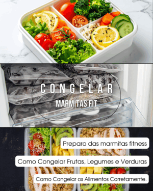 CONGELAMENTO DE MARMITAS FITNESS.