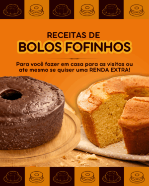 RECEITAS DE BOLOS FOFINHOS